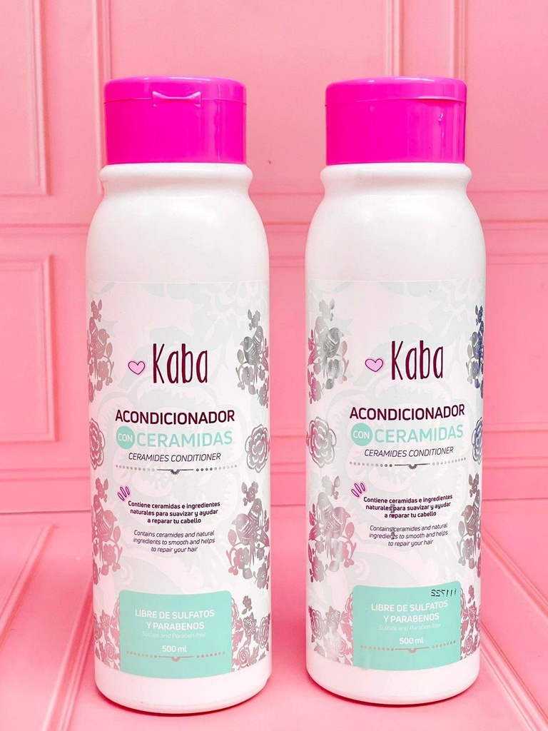 Acondicionador con ceramidas Kaba