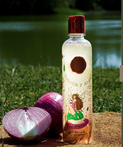 Shampoo SOS con cebolla y argán Ritual Botánico