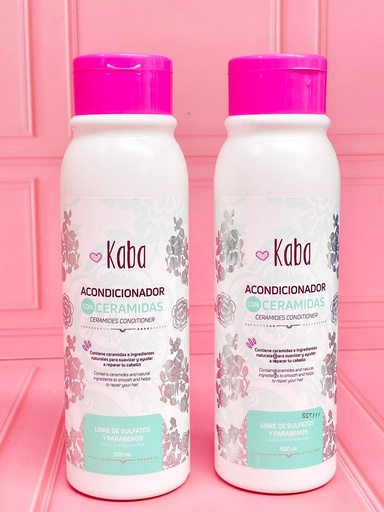 Acondicionador con ceramidas Kaba