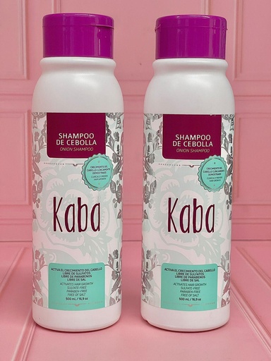 Shampoo de cebolla Kaba