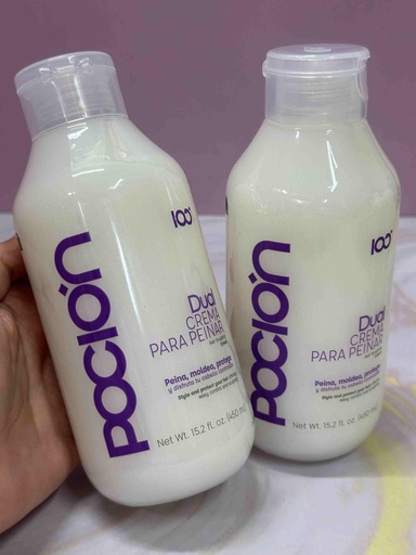Dual crema para peinar la Poción
