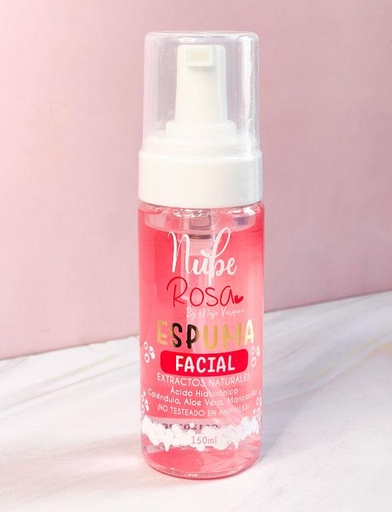 Espuma desmaquillante Nube Rosa