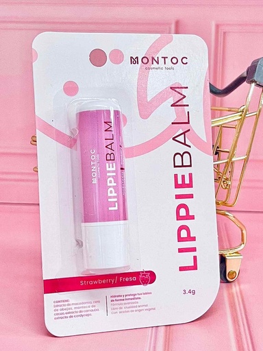 Lippie Balm hidratante Montoc Ref Fresa